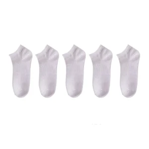 Lot 5 chaussettes bambou femme grise