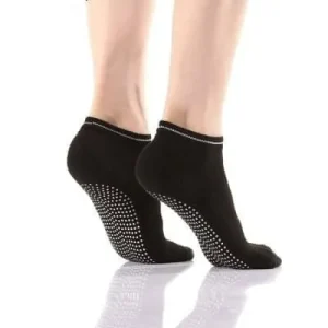 Chaussette antidérapante femme noire