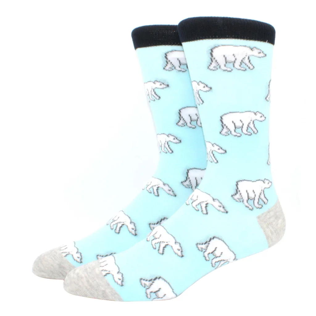 Chaussette ours polaire