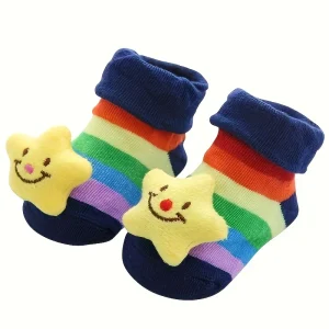 Chaussettes Antidérapantes Bébé Étoile