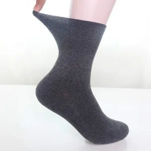 Chaussettes Coton Sans Élastique Homme