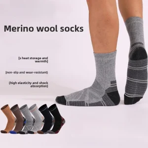Chaussettes Laine Mérinos Mixte — Chaudes pour l’Hiver