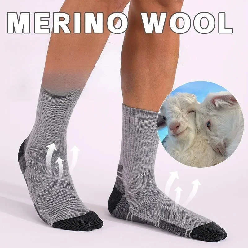 Chaussettes Laine Mérinos Mixte — Chaudes pour l’Hiver – Image 4