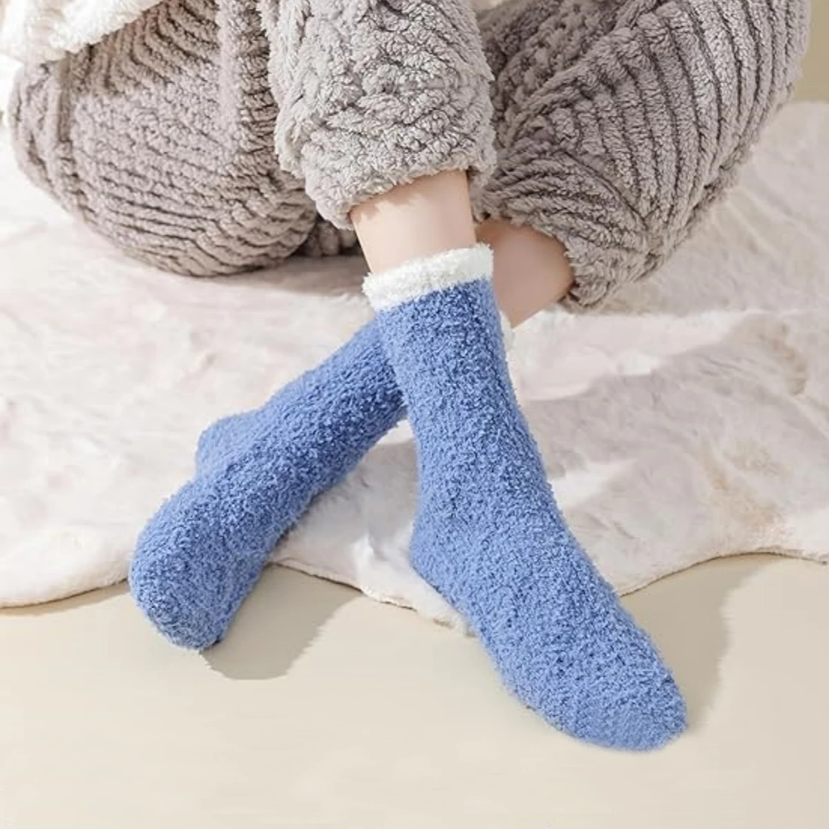 Chaussettes Polaires Douillettes — Lot de 6 ou 12 Paires – Image 5